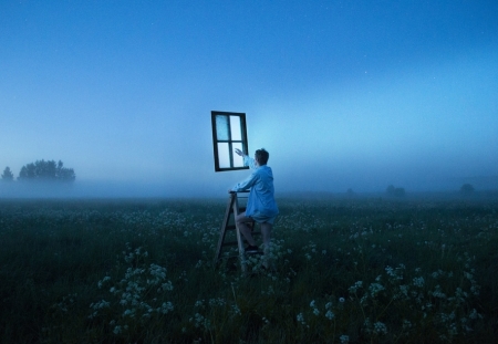各有归舟，各有渡口。意境图集